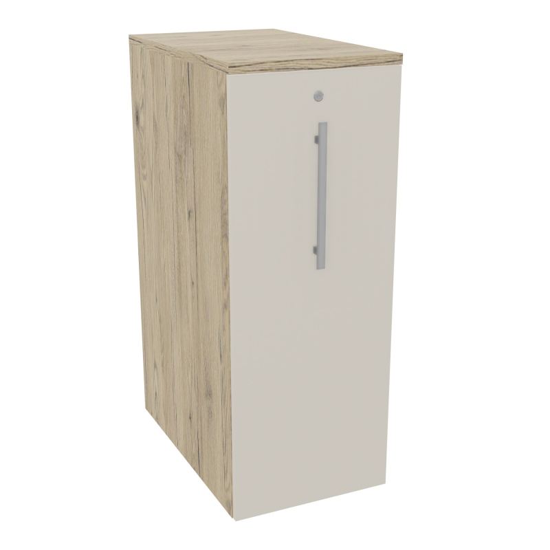 GUSTAVE CAISSON INDIVIDUEL H113,5 L43,2 P70CM CORPS & TOP MELAMINE  -PORTE R3 N5