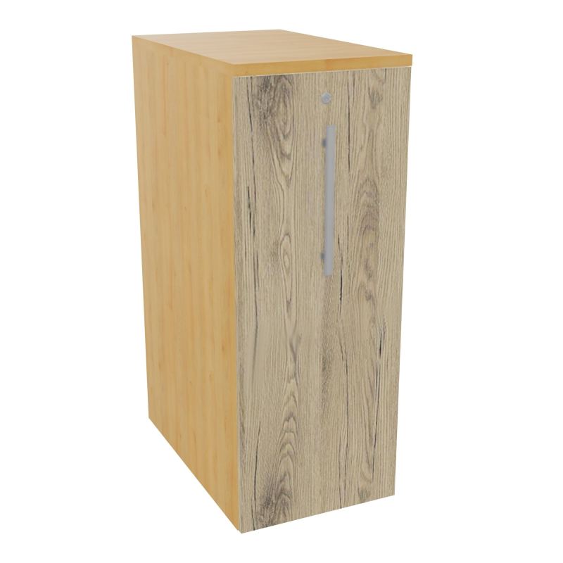 GUSTAVE CAISSON INDIVIDUEL H113,5 L43,2 P70CM CORPS & TOP MELAMINE  -PORTE  R5 R3