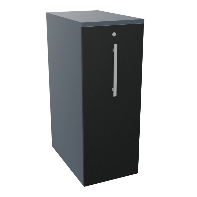 GUSTAVE CAISSON INDIVIDUEL H113,5 L43,2 P70CM CORPS & TOP MELAMINE  -PORTE  R6 R9