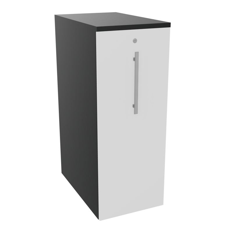 GUSTAVE CAISSON INDIVIDUEL H113,5 L43,2 P70CM CORPS & TOP MELAMINE  -PORTE  R9 MG