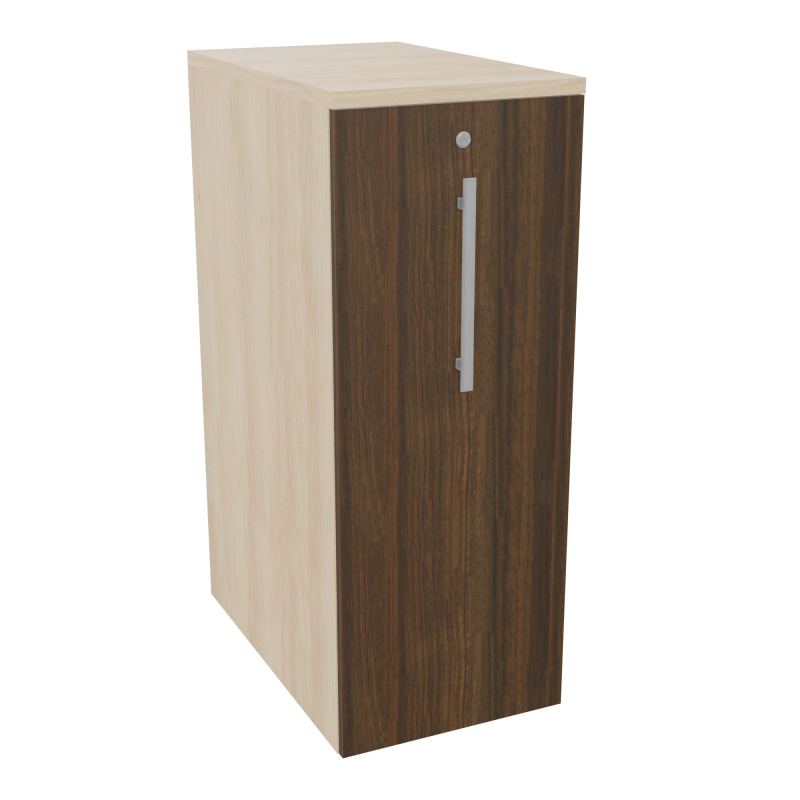 GUSTAVE CAISSON INDIVIDUEL H113,5 L43,2 P70CM CORPS & TOP MELAMINE  -PORTE RZ N6