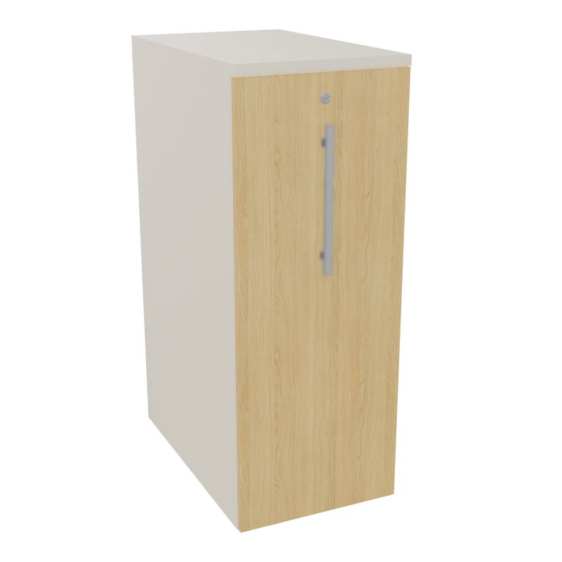 GUSTAVE CAISSON PARTAGE H113,5 L43,2 P70 CM CORPS & TOP PORTE MELAMINE N5 R1