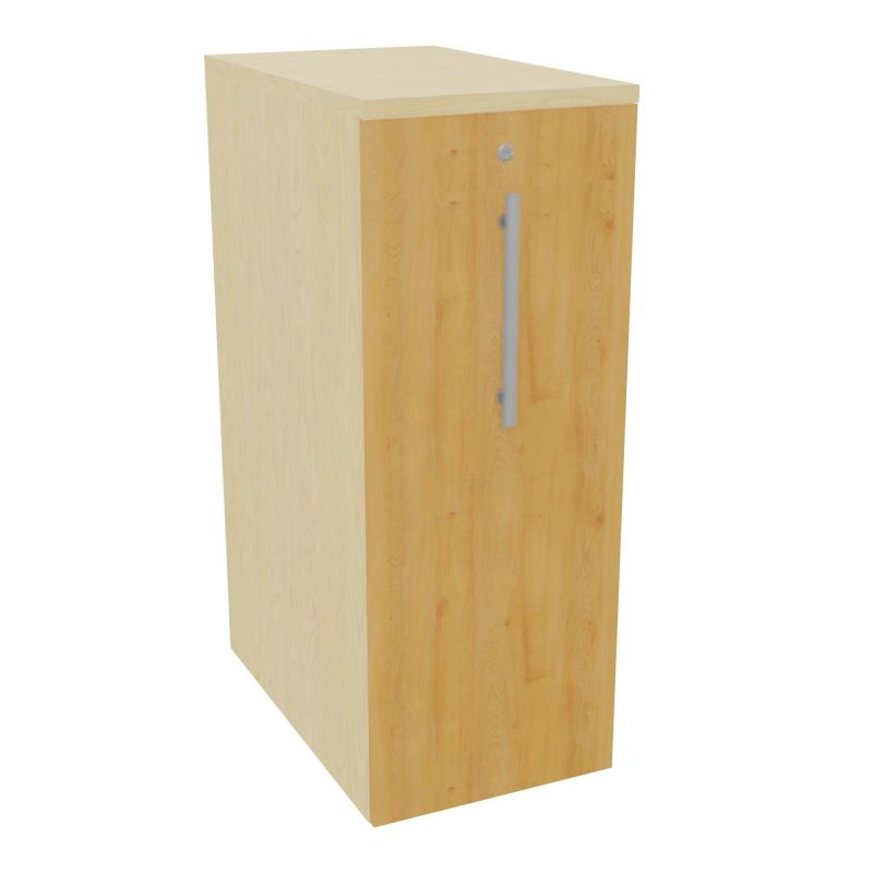 GUSTAVE CAISSON PARTAGE H113,5 L43,2 P70 CM CORPS & TOP PORTE MELAMINE N8 R5