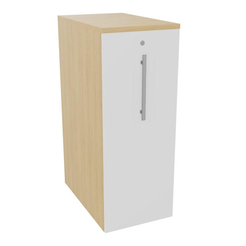 GUSTAVE CAISSON PARTAGE H113,5 L43,2 P70 CM CORPS & TOP PORTE MELAMINE R1 MG
