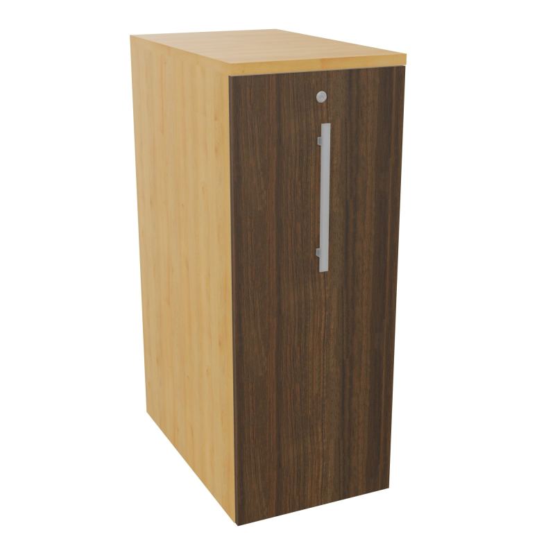 GUSTAVE CAISSON PARTAGE H113,5 L43,2 P70 CM CORPS & TOP PORTE MELAMINE R5 N6