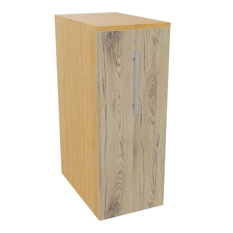 GUSTAVE CAISSON PARTAGE H113,5 L43,2 P70 CM CORPS & TOP PORTE MELAMINE R5 R3