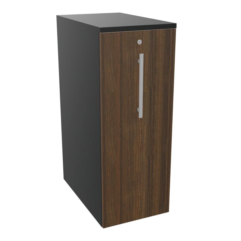 GUSTAVE CAISSON PARTAGE H113,5 L43,2 P70 CM CORPS & TOP PORTE MELAMINE R9 N6