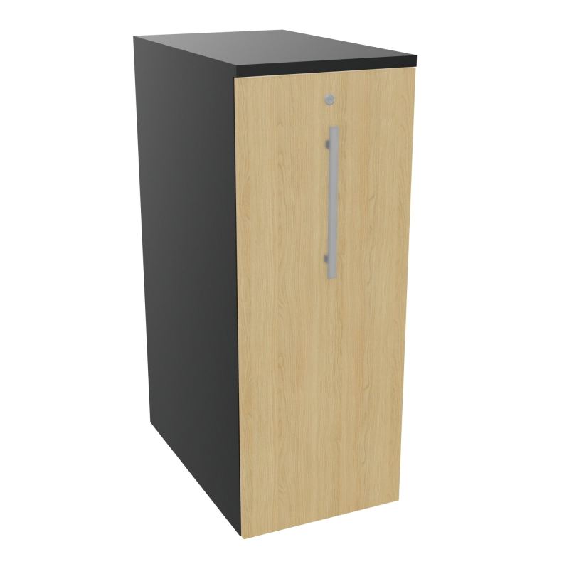 GUSTAVE CAISSON PARTAGE H113,5 L43,2 P70 CM CORPS & TOP PORTE MELAMINE R9 R1