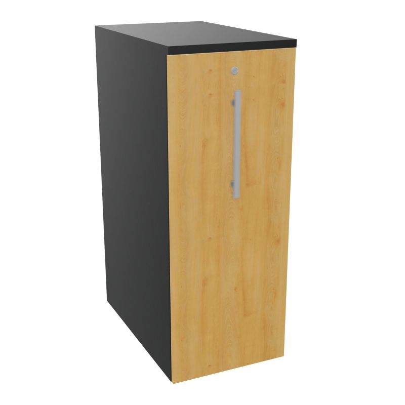 GUSTAVE CAISSON PARTAGE H113,5 L43,2 P70 CM CORPS & TOP PORTE MELAMINE R9 R5