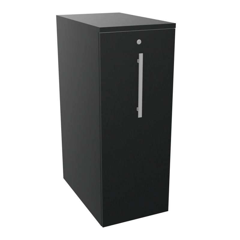 GUSTAVE CAISSON PARTAGE H113,5 L43,2 P70 CM CORPS & TOP PORTE MELAMINE R9 R9
