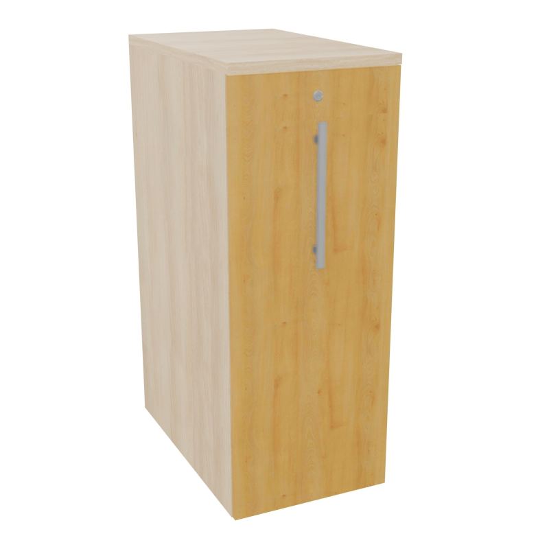GUSTAVE CAISSON PARTAGE H113,5 L43,2 P70 CM CORPS & TOP PORTE MELAMINE RZ R5
