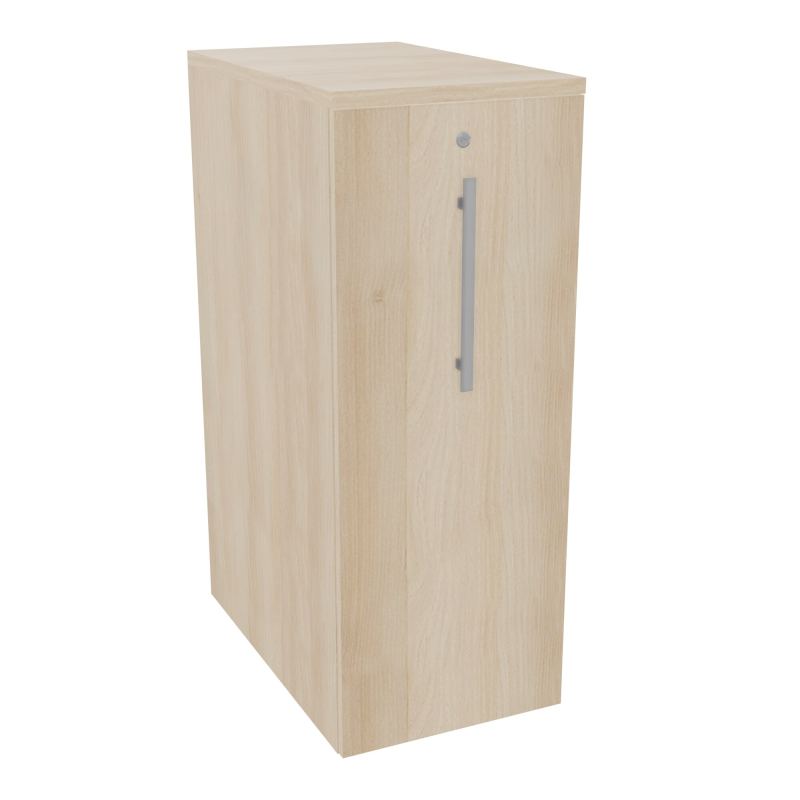 GUSTAVE CAISSON PARTAGE H113,5 L43,2 P70 CM CORPS & TOP MELAMINE RZ PORTE MELAMINE RZ