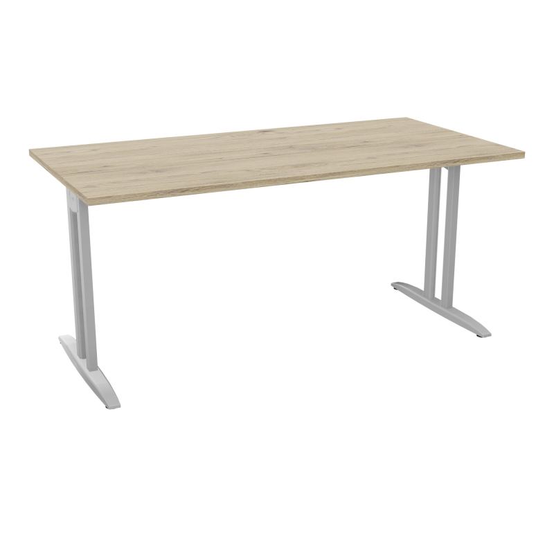 BUR RECT IDOL L160XP80CM DECOR R3 PIEDS I FX FIN SA - SANS CARTER