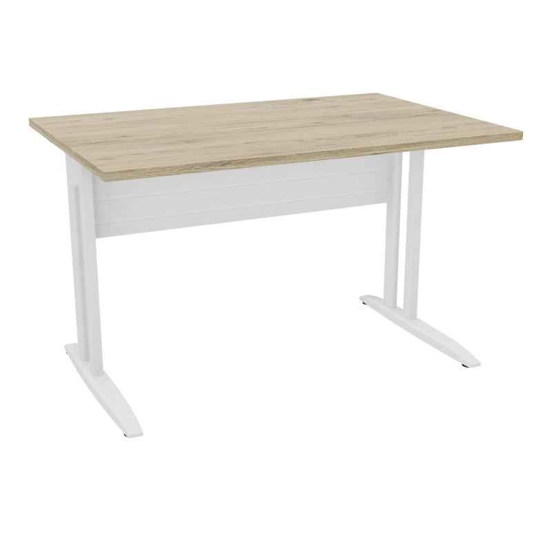 BUR RECT IDOL L120XP80CM DECOR R3 PIEDS L FX ET VDF METAL FIN SO SANS CARTER