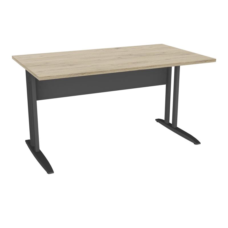 BUR RECT IDOL L140XP80CM DECOR R3 PIEDS L FX ET VDF METAL FIN SC SANS CARTER