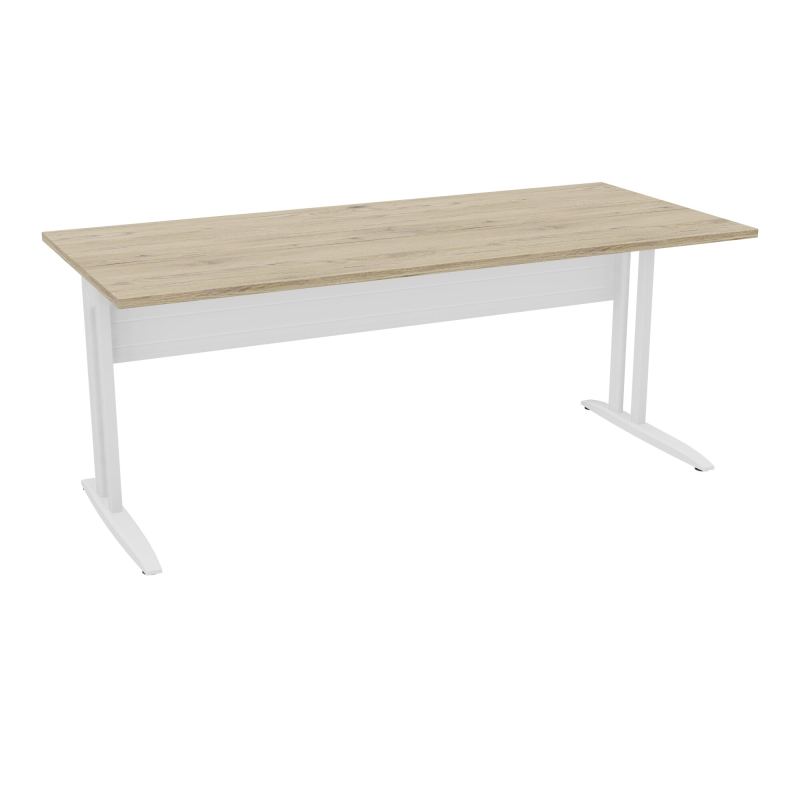 BUR RECT IDOL L180XP80CM DECOR R3 PIEDS L FX ET VDF METAL FIN SO SANS CARTER