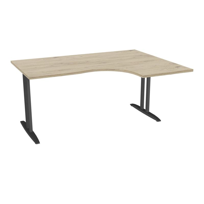 BUR CPT ASYM 90° IDOL L160 XRT. 60CM - A DRT DECOR R3 PIEDS I FX FIN SC - SANS CARTER