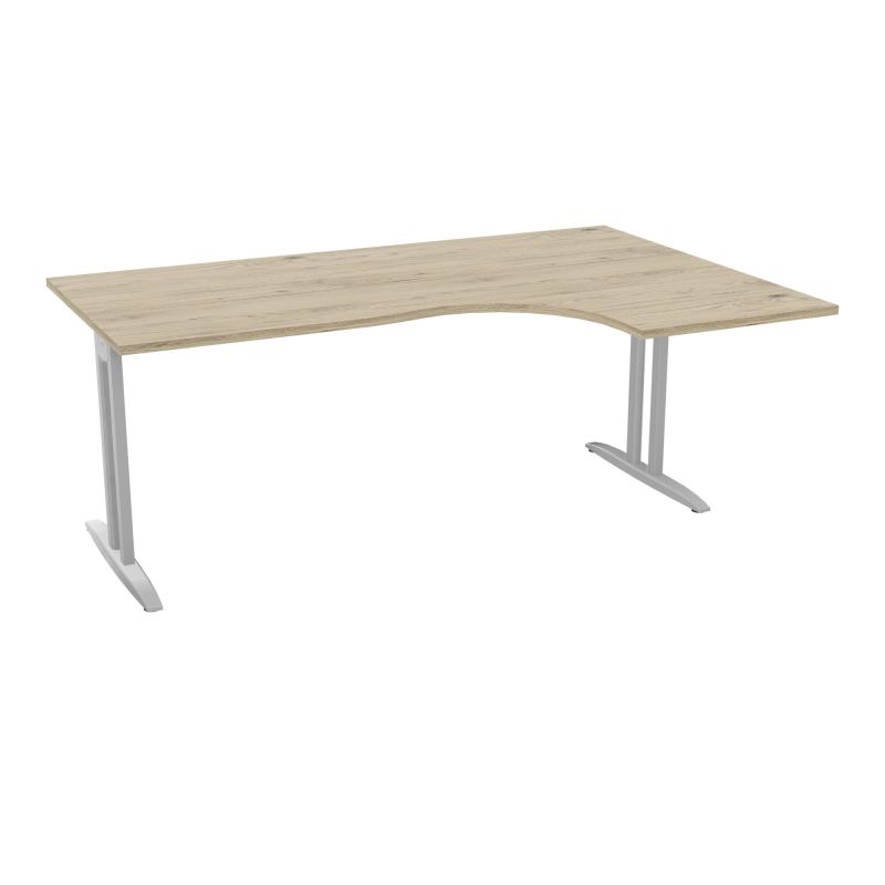 BUR CPT ASYM 90° IDOL L180 XRT. 60CM - A DRT DECOR R3 PIEDS I FX FIN SA - SANS CARTER