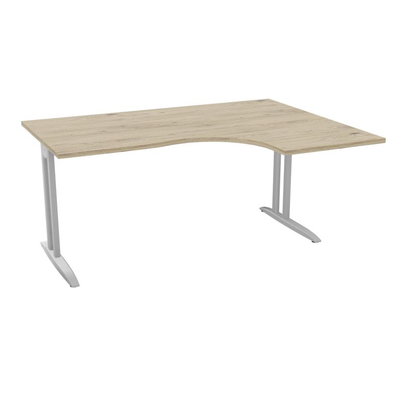 BUR CPT ASYM 90° IDOL L160 XRT. 60CM - A DRT DECOR R3 PIEDS FX L FIN SA - SANS CARTER