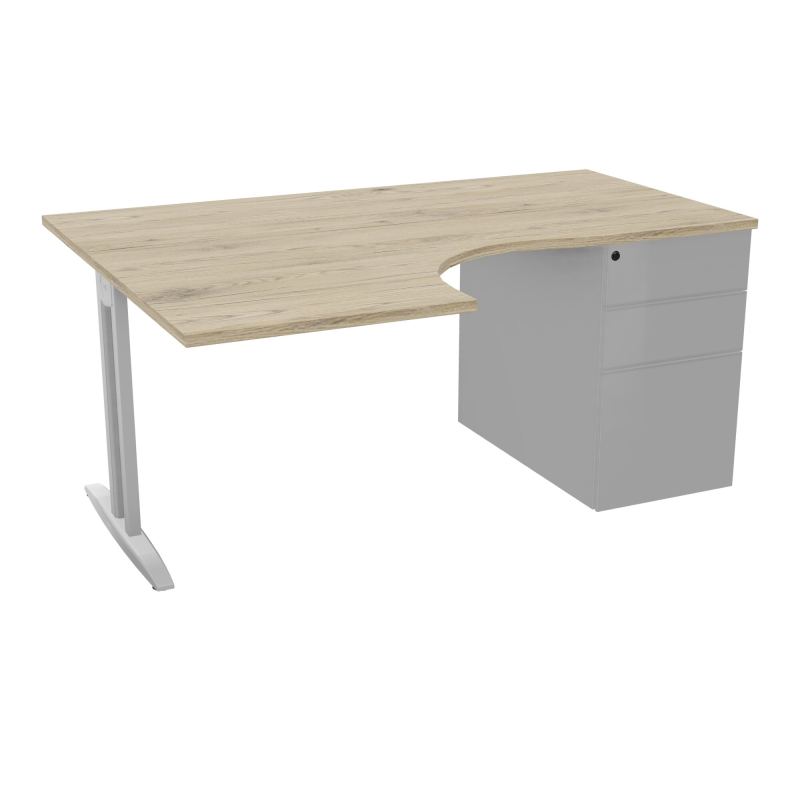 BUR CPT ASYM 90° IDOL L160 XRT. 60CM - A GCH DECOR R3 PIED FX I FIN SA - CAISS PORT SANS C
