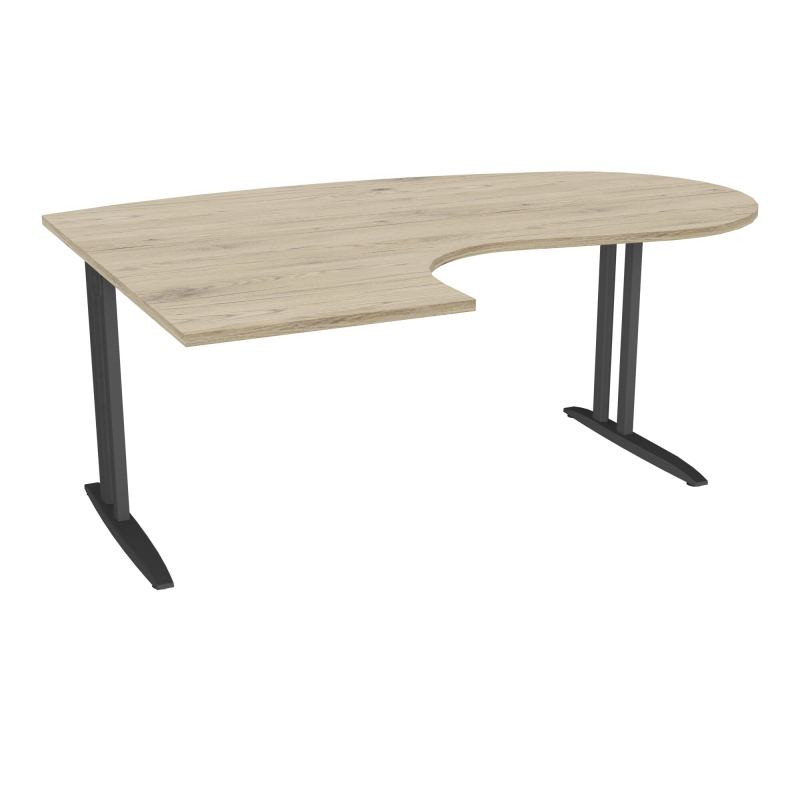 BUR CPT CONVI 90° IDOL L180XRT 60CM - A GCH DECOR R3 PIEDS L FX FIN SC - SANS CARTER