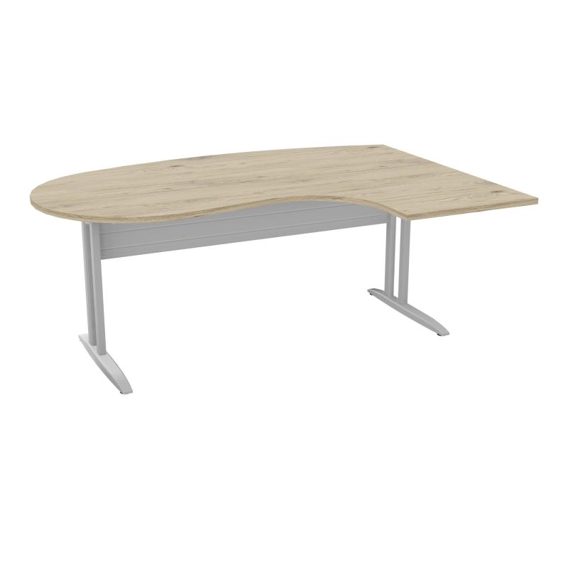 BUR CPT CONVI 90° IDOL L180 XRT. 60CM - A DRT DECOR R3 PIEDS FX L ET VDF METAL FIN SA SAN