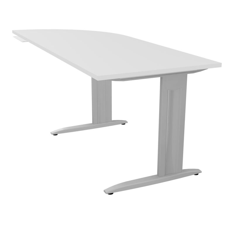 IDOL BUREAU AVEC ANGLE 90° INTEGRE P80XL205CM-ANGLE A GCHE-PI FX DECENTRE TRAVERSE+CARTER