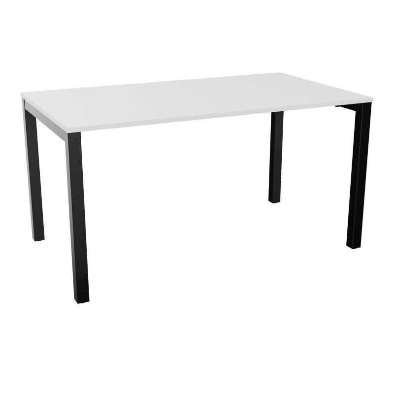 BUREAU ARIAL T RECT L140XP80EP19 PIED CARRE ARCHE FX MG SG