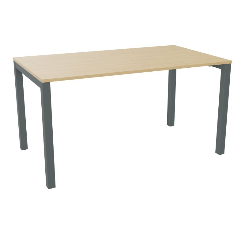 BUREAU ARIAL T RECT L140XP80EP19 PIED CARRE ARCHE FX  R1 SU