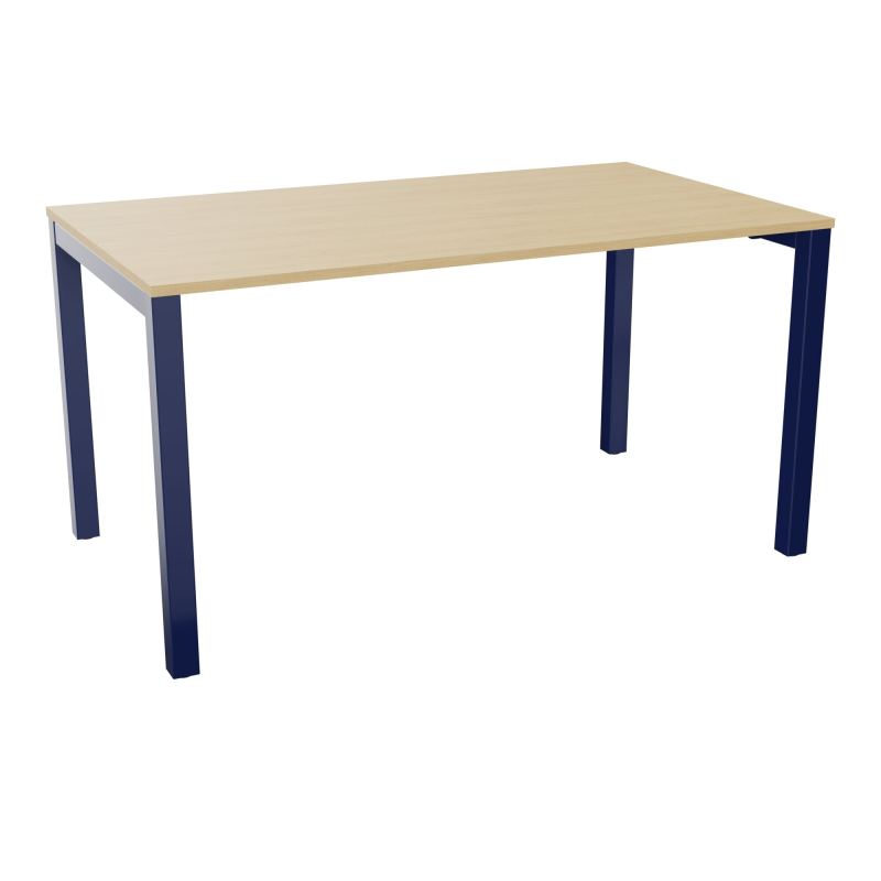 BUREAU ARIAL T RECT L140XP80EP19 PIED CARRE ARCHE FX  R1 X4