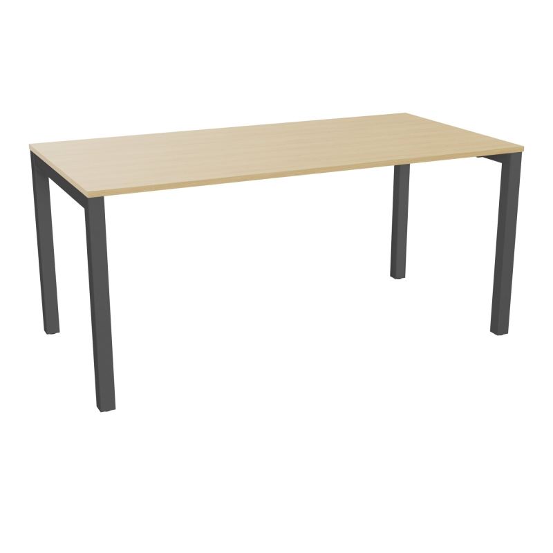 BUREAU ARIAL T RECT L160XP80EP19 PIED CARRE ARCHE FX  R1 SC