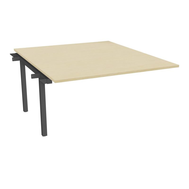 BUREAU ARIAL T SUI RECT L140XP165 EP25 PIED INTERMED.CARRE 165 FX N8 SC