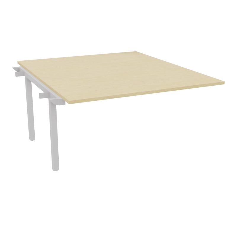 BUREAU ARIAL T SUI RECT L140XP165 EP25 PIED INTERMED.CARRE 165 FX N8 SD