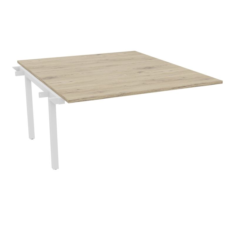 BUREAU ARIAL T SUI RECT L140XP165 EP25 PIED INTERMED.CARRE 165 FX  R3 SO