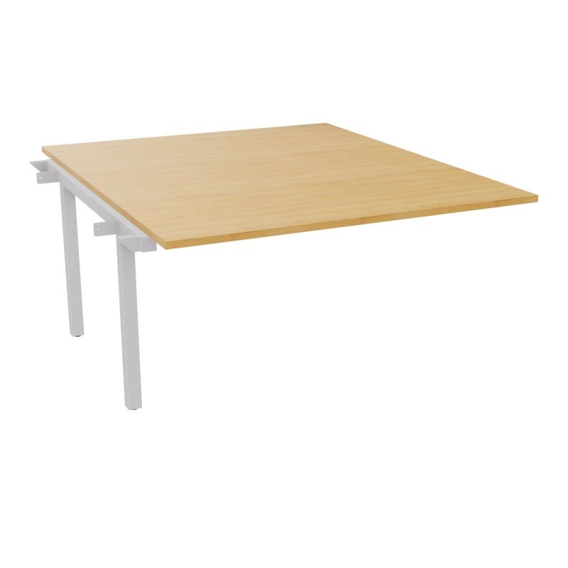 BUREAU ARIAL T SUI RECT L140XP165 EP25 PIED INTERMED.CARRE 165 FX  R5 SD