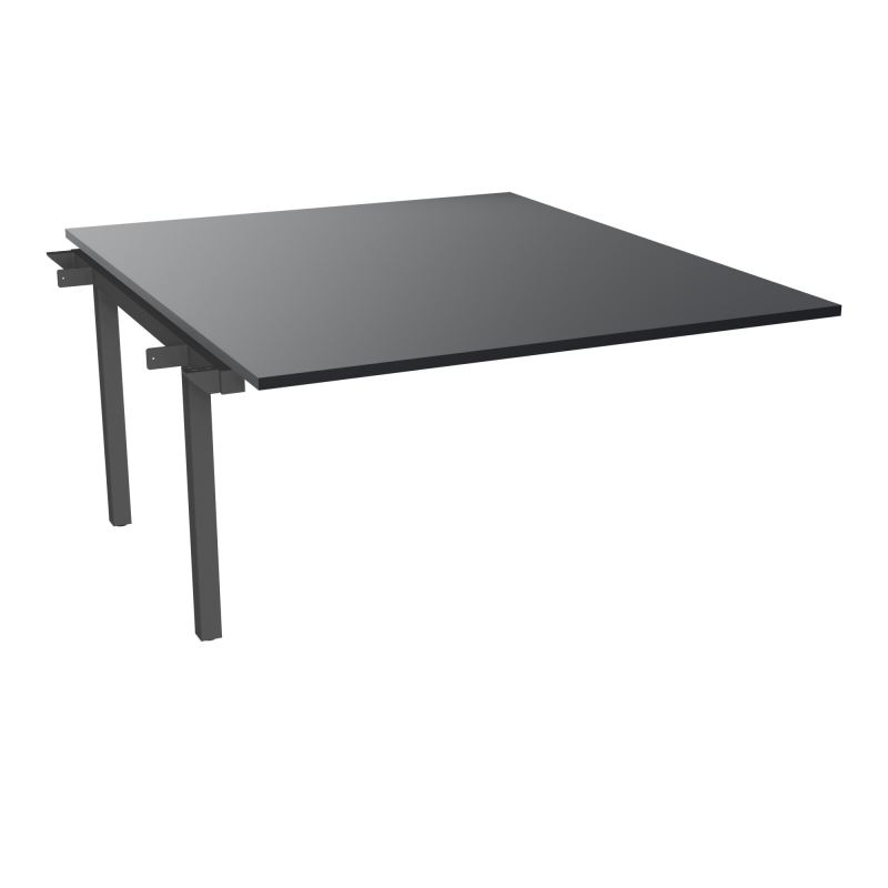 BUREAU ARIAL T SUI RECT L140XP165 EP25 PIED INTERMED.CARRE 165 FX  R9 SC