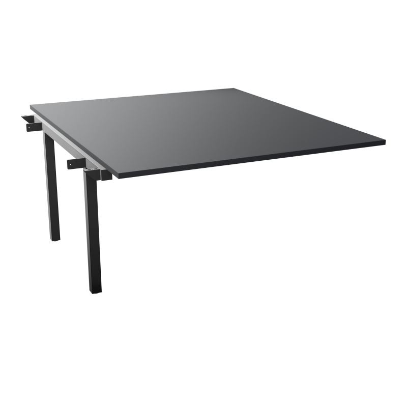 BUREAU ARIAL T SUI RECT L140XP165 EP25 PIED INTERMED.CARRE 165 FX  R9 SG