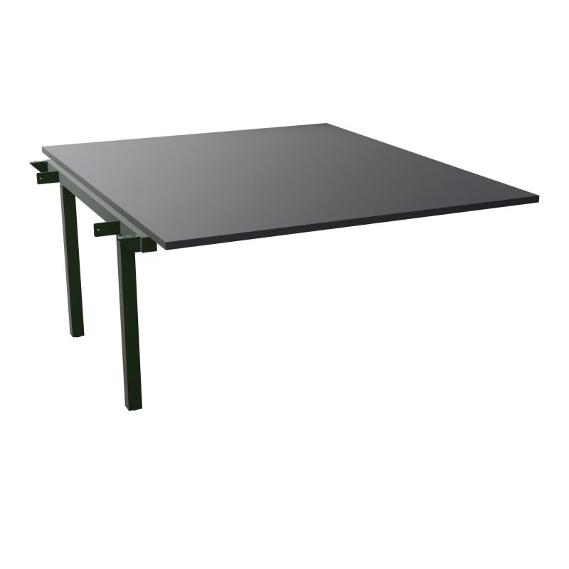 BUREAU ARIAL T SUI RECT L140XP165 EP25 PIED INTERMED.CARRE 165 FX  R9 ST
