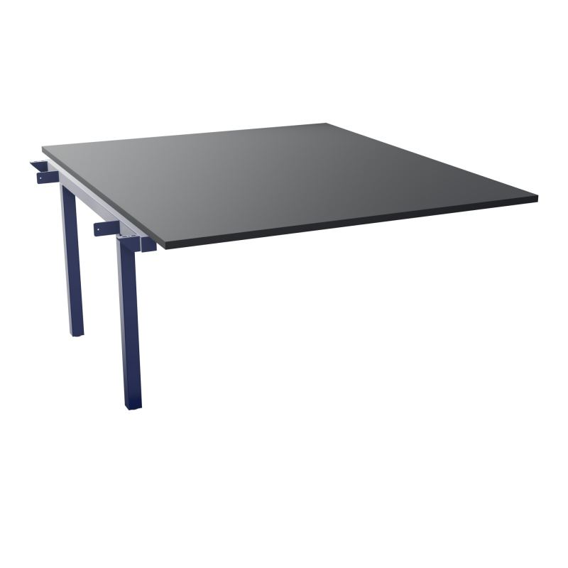 BUREAU ARIAL T SUI RECT L140XP165 EP25 PIED INTERMED.CARRE 165 FX  R9 X4