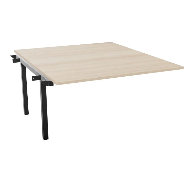 BUREAU ARIAL T SUI RECT L140XP165 EP25 PIED INTERMED.CARRE 165 FX RZ SG
