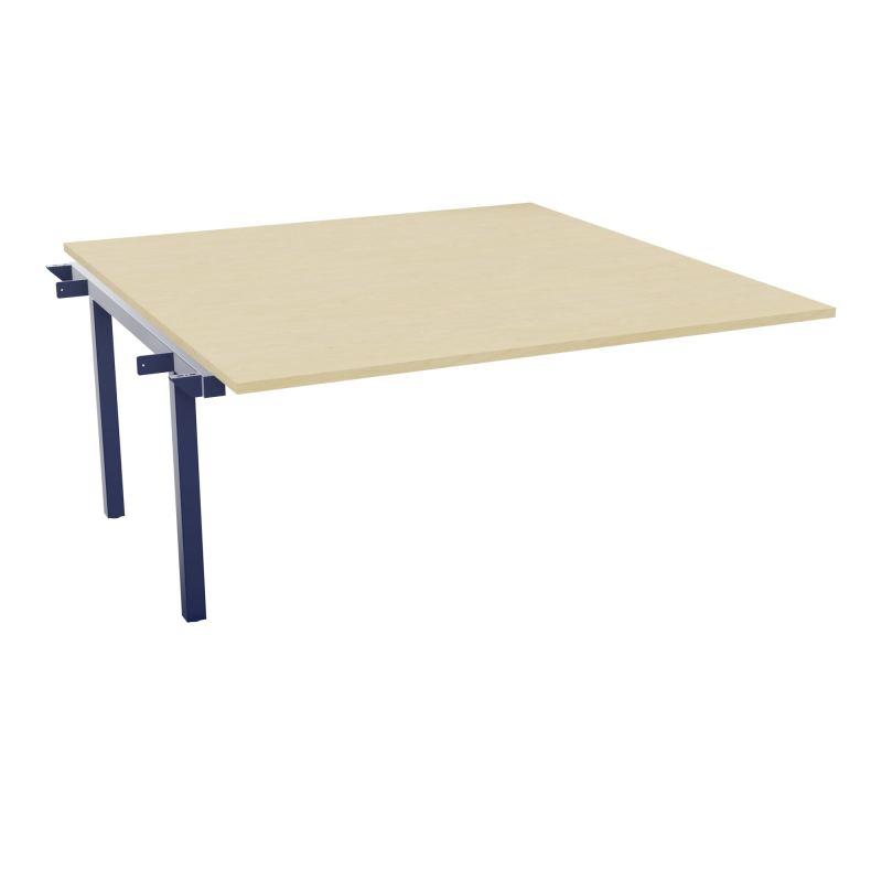 BUREAU ARIAL T SUI RECT L160XP165 EP25 PIED INTERMED.CARRE 165 FX N8 X4