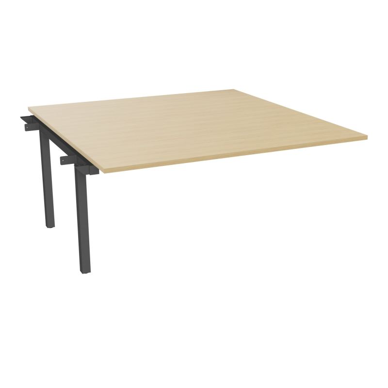 BUREAU ARIAL T SUI RECT L160XP165 EP25 PIED INTERMED.CARRE 165 FX  R1 SC