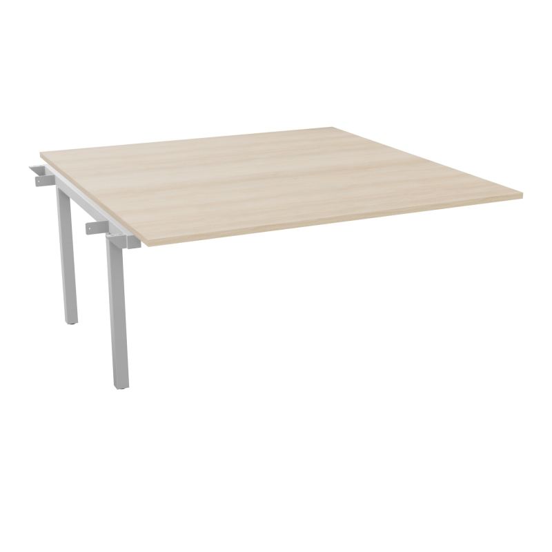 BUREAU ARIAL T SUI RECT L160XP165 EP25 PIED INTERMED.CARRE 165 FX RZ SA