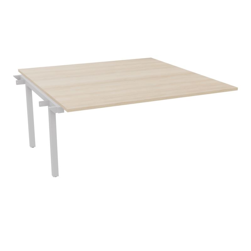BUREAU ARIAL T SUI RECT L160XP165 EP25 PIED INTERMED.CARRE 165 FX RZ SD