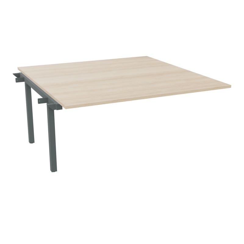 BUREAU ARIAL T SUI RECT L160XP165 EP25 PIED INTERMED.CARRE 165 FX RZ SU