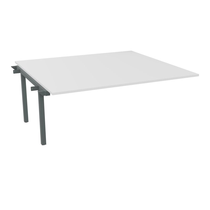 BUREAU ARIAL T SUI RECT L180XP165 EP25 PIED INTERMED.CARRE 165 FX MG SU