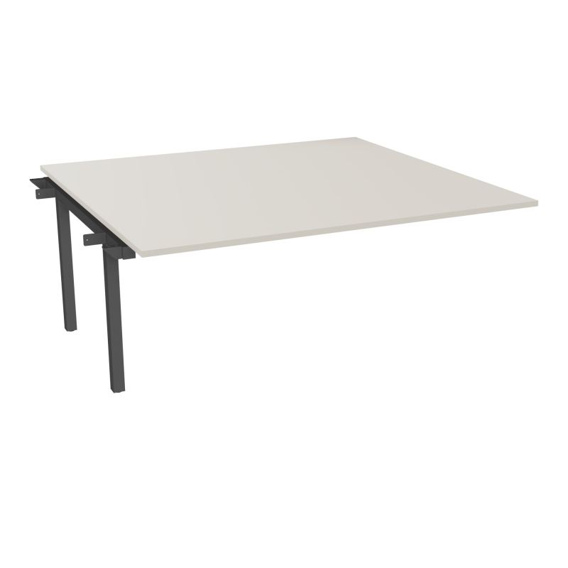 BUREAU ARIAL T SUI RECT L180XP165 EP25 PIED INTERMED.CARRE 165 FX N5 SC