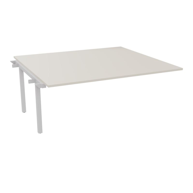 BUREAU ARIAL T SUI RECT L180XP165 EP25 PIED INTERMED.CARRE 165 FX N5 SD