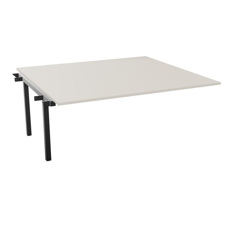 BUREAU ARIAL T SUI RECT L180XP165 EP25 PIED INTERMED.CARRE 165 FX N5 SG