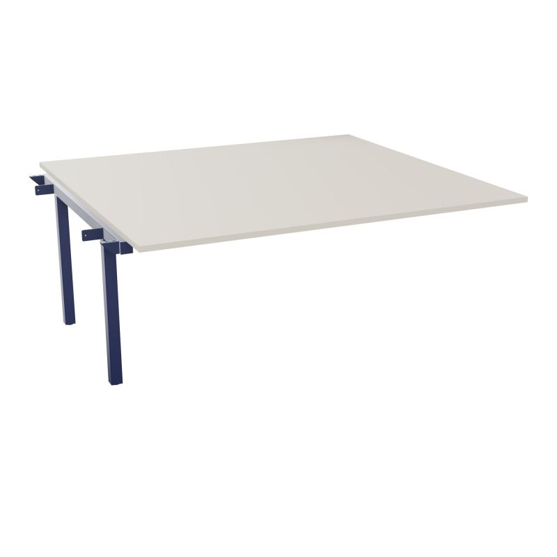 BUREAU ARIAL T SUI RECT L180XP165 EP25 PIED INTERMED.CARRE 165 FX N5 X4